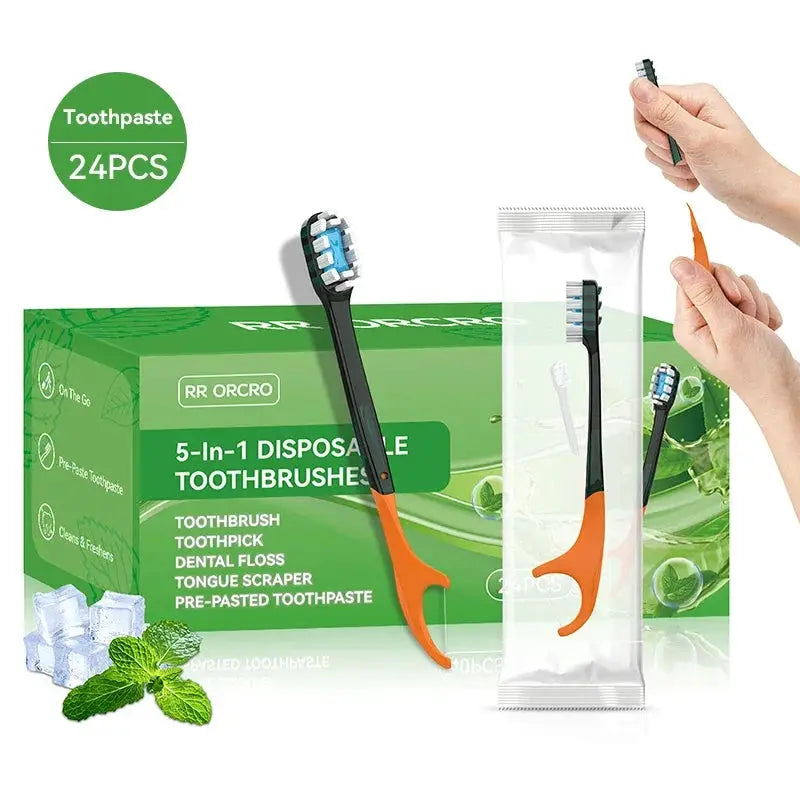 Travel Toothbrush | Disposable Bead Head | PriceLows™