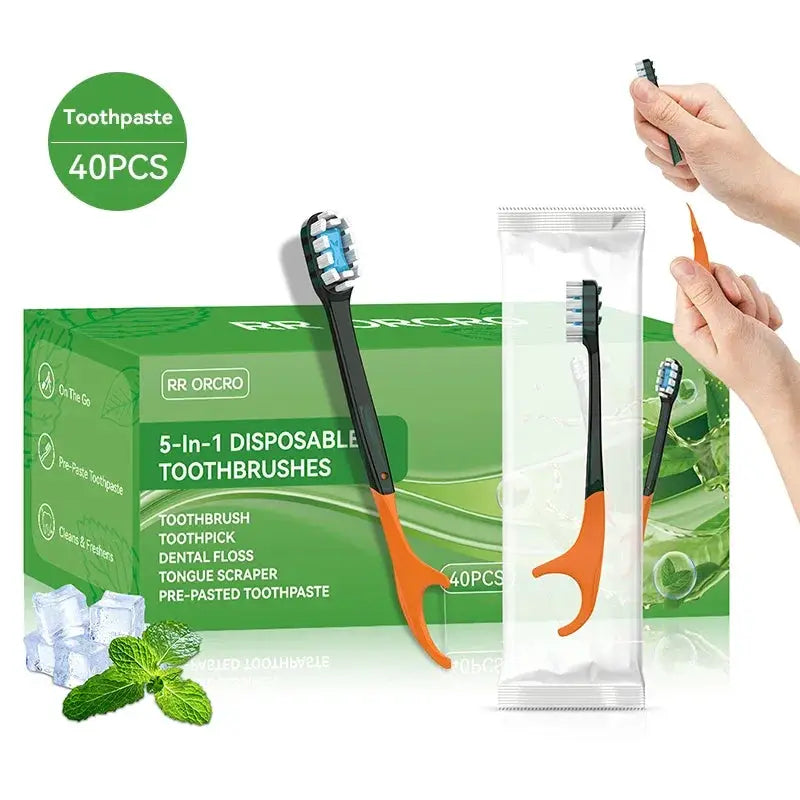 Travel Toothbrush | Disposable Bead Head | PriceLows™