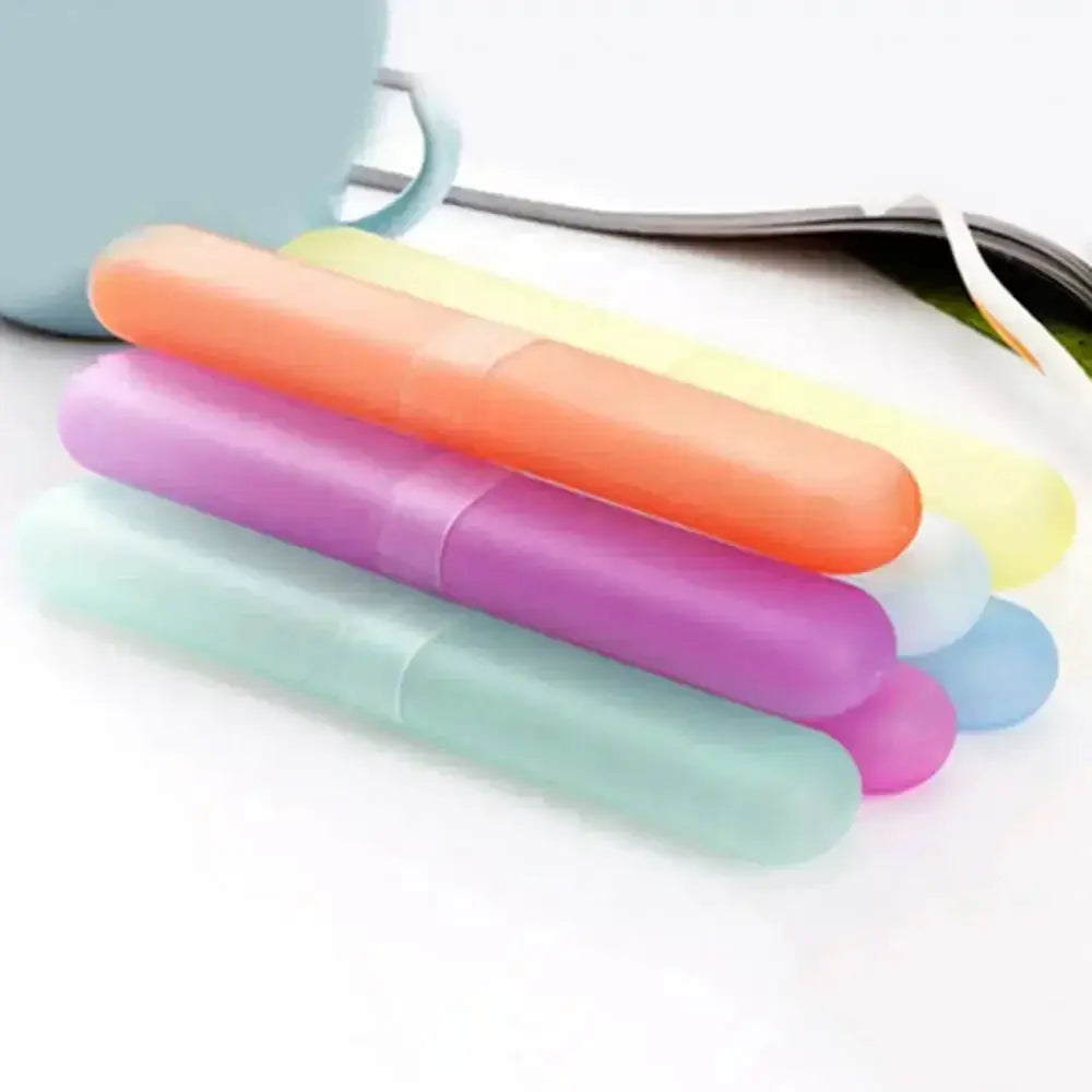Travel Toothbrush Holder | Portable Plastic | PriceLows™