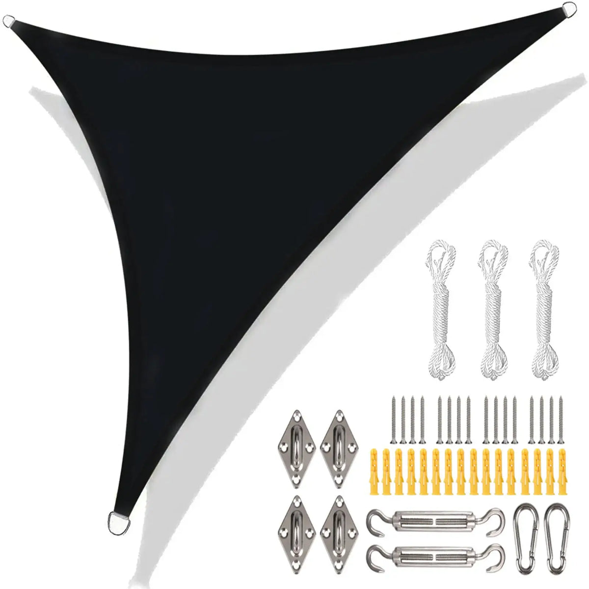 Triangle Sun Shade Sail | Waterproof HDPE PriceLows