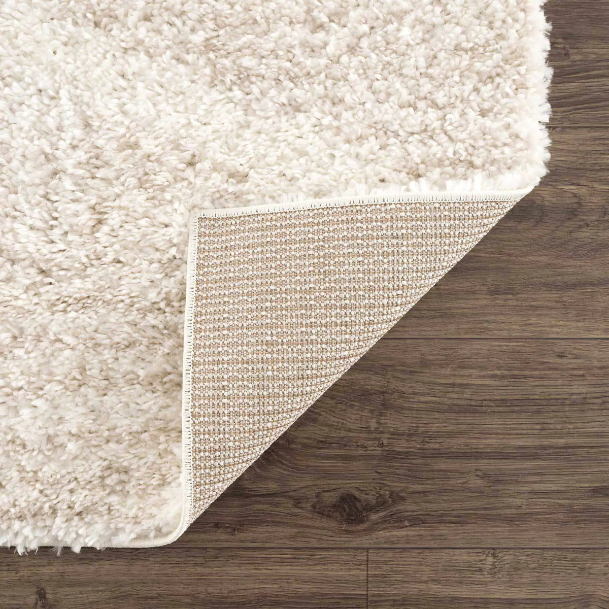Trunding Plush Area Rug in Light Beige from PriceLows™
