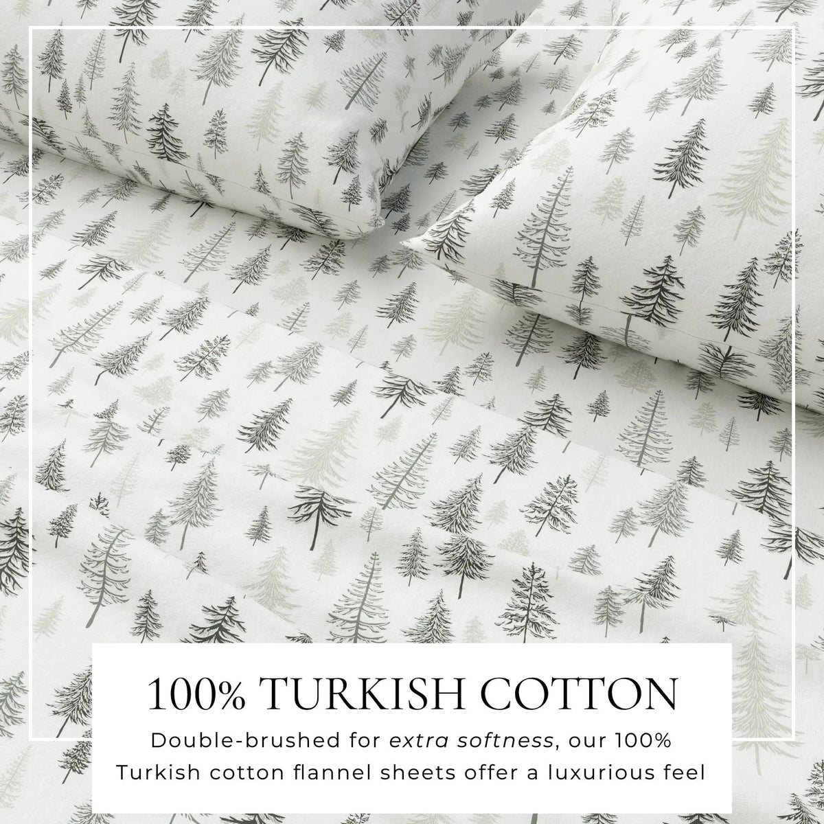 Turkish Cotton Flannel Sheet - Stratton Collection from PriceLows™