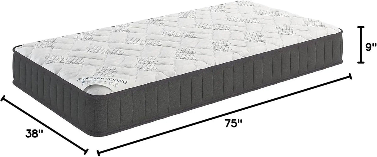 Twin Hybrid Mattress Medium Firm Comfort and Support from PriceLows™