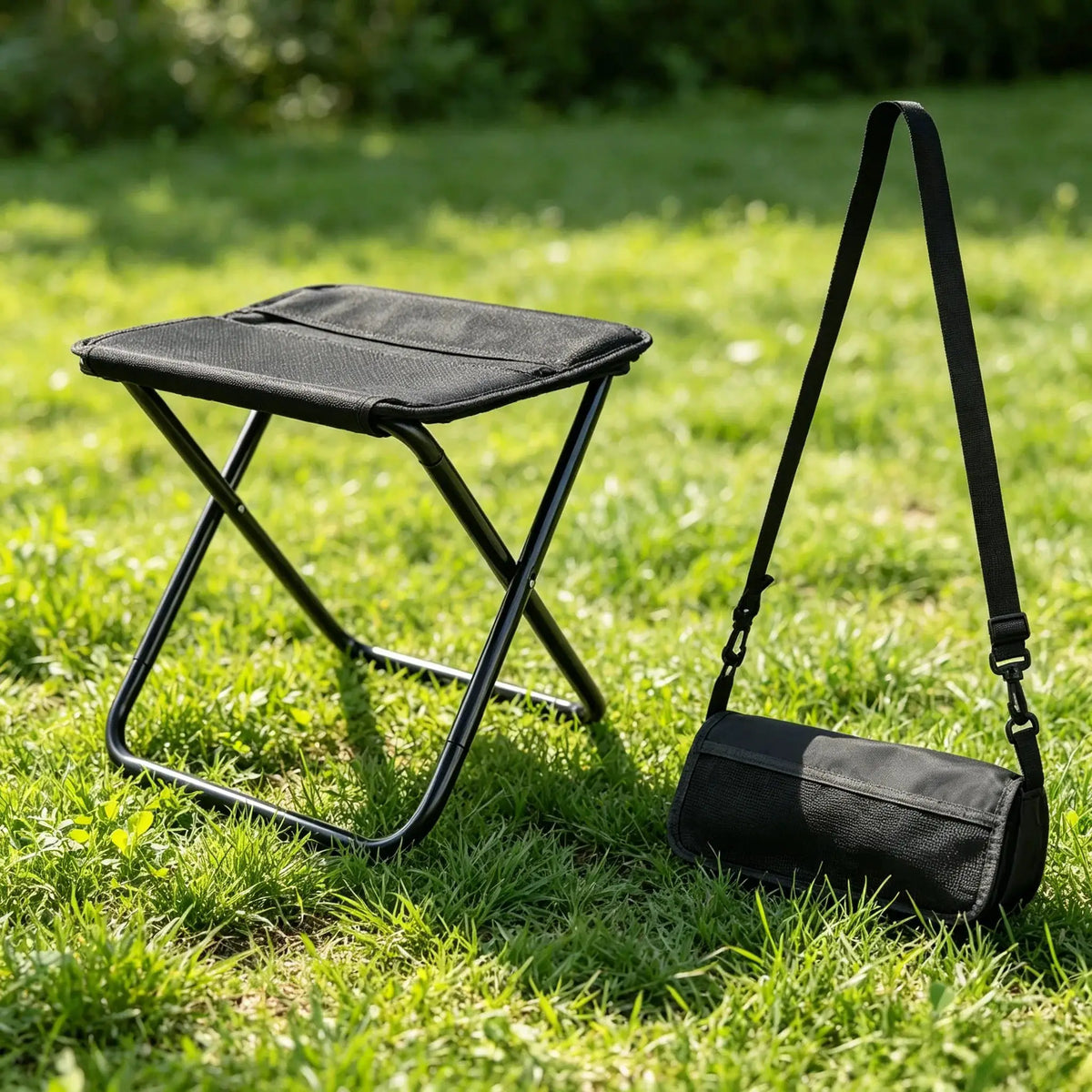 ltra-light Folding Pen Bag Stool, Portable Outdoor Camping Chair, Multifunctional Handbag Stool for Sports Travel from PriceLows™