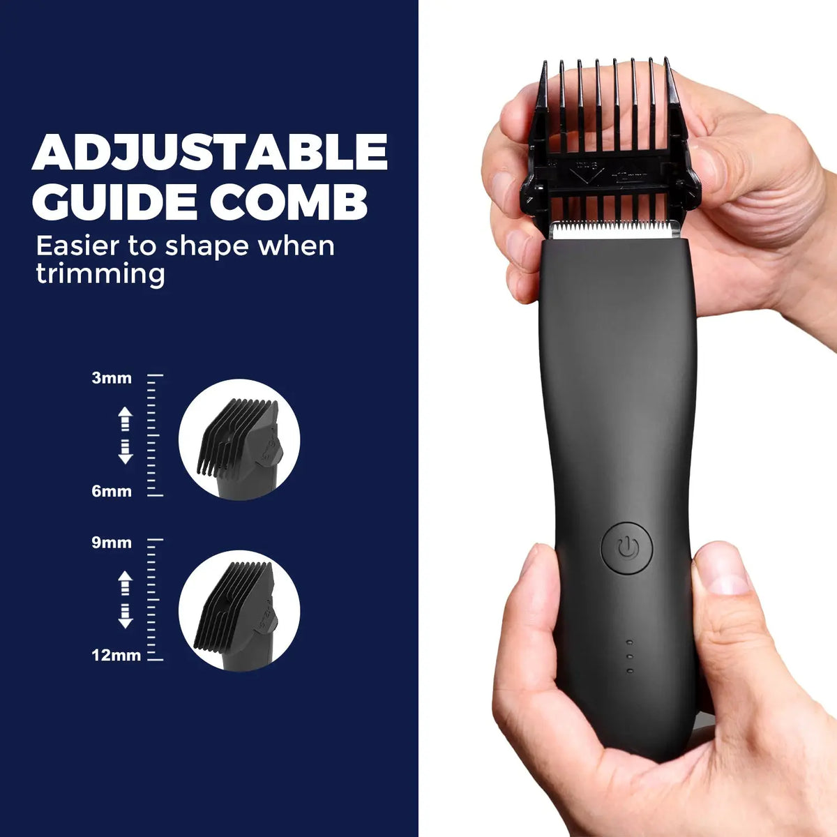 Unisex Body Hair Trimmer | Rechargeable Wet Dry | PriceLows