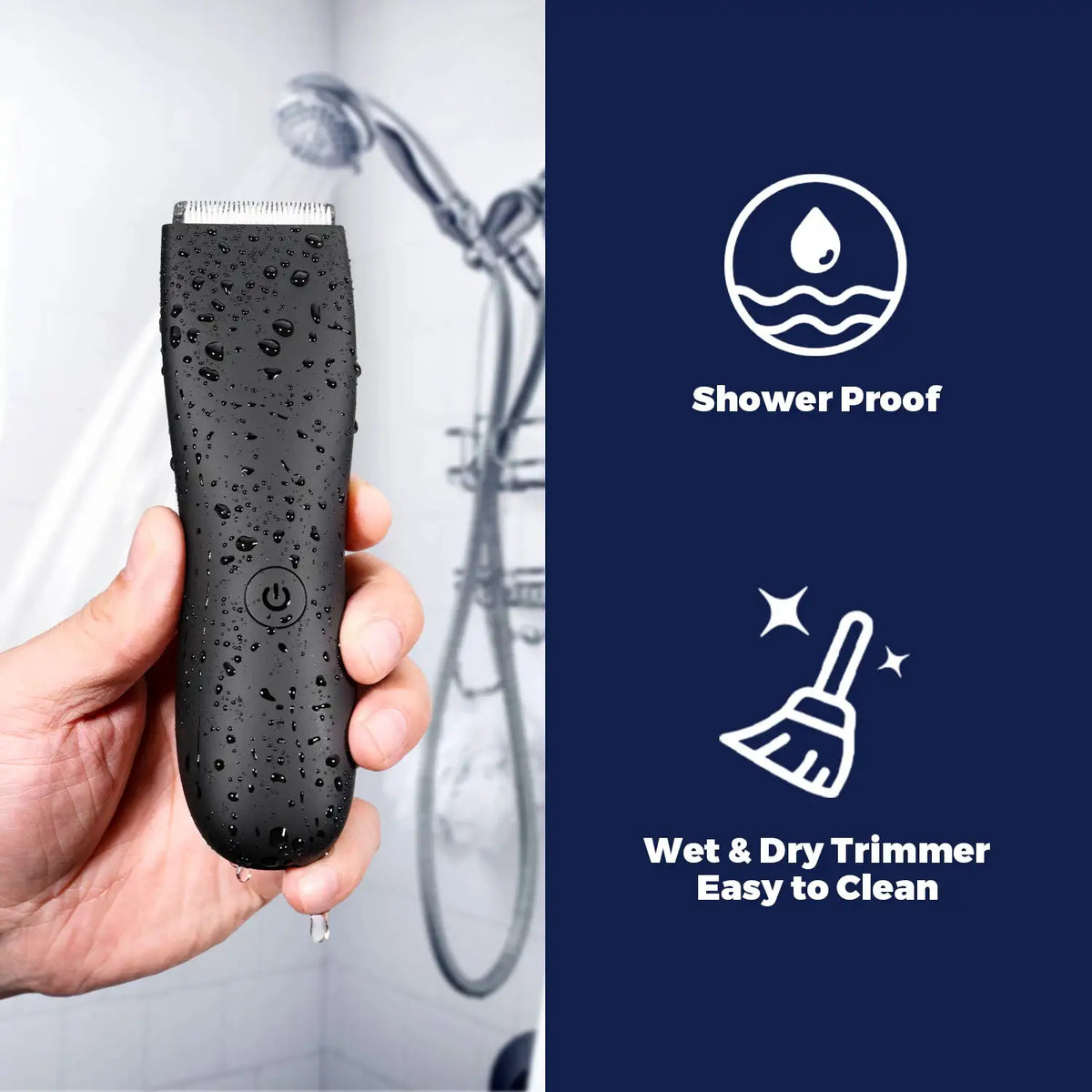 Unisex Body Hair Trimmer | Rechargeable Wet Dry | PriceLows