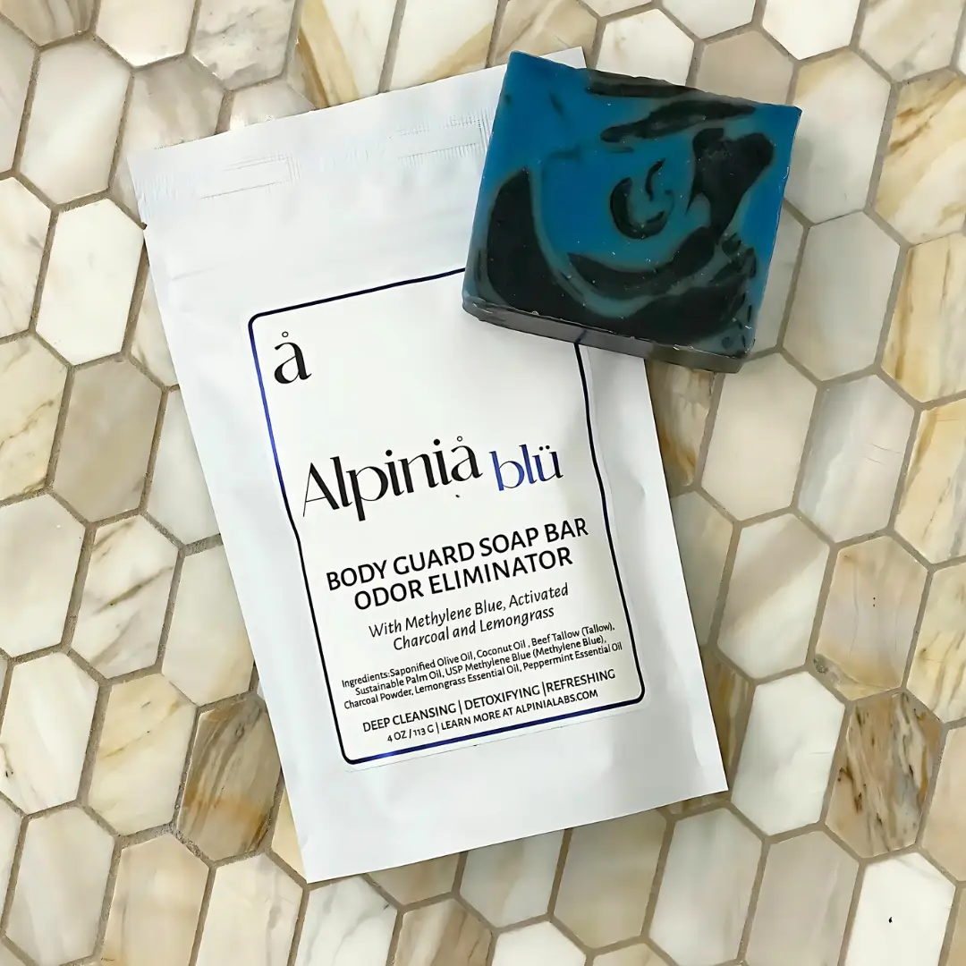 Charcoal & Methylene Blue Odor Fighting Soap Bar from PriceLows™
