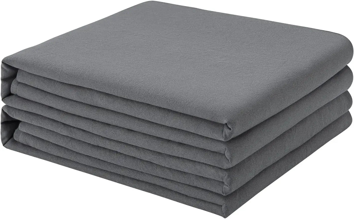 Flat Sheets Only 2 Pack - Hotel Quality Flat Bed Sheets - Brushed Microfiber - Ultra Soft & Breathable - Wrinkle-Free from PriceLows™