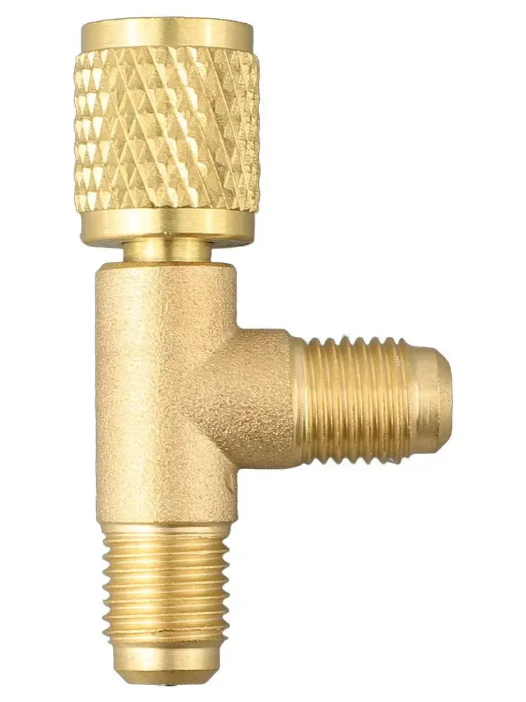 Valve Tee Adapter Brass Quick Connect SAE | PriceLows™