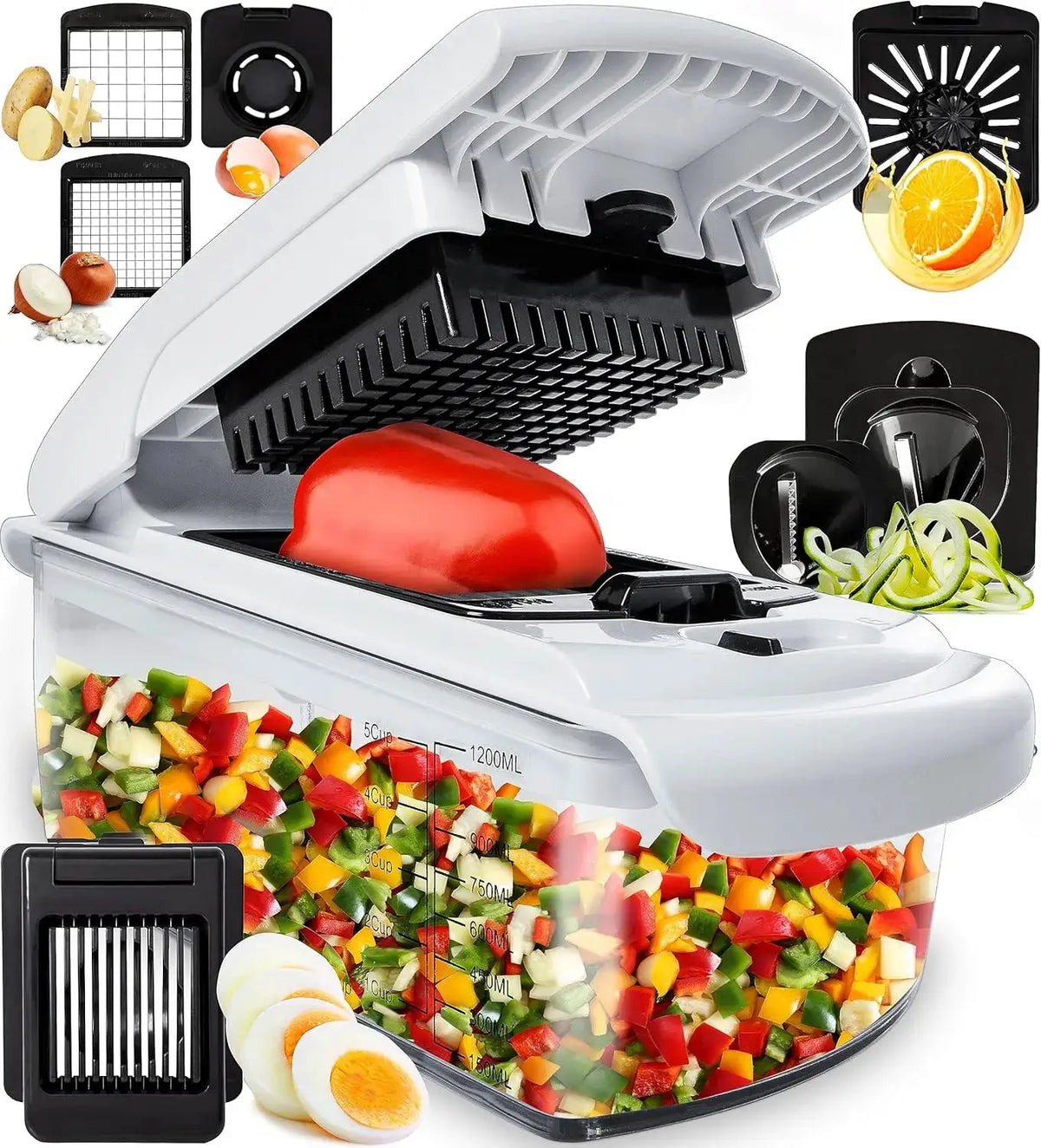 Vegetable Chopper | Spiral Cutter | PriceLows™