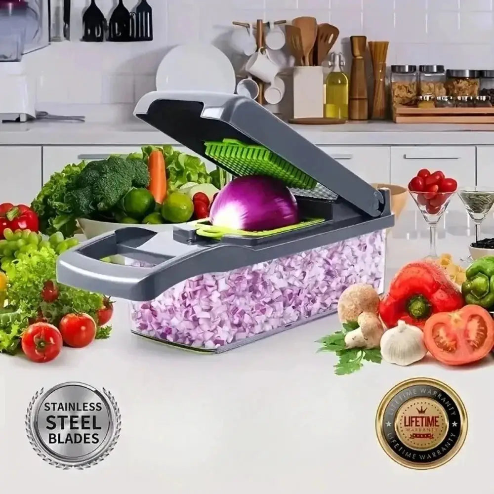 Vegetable Chopper | Stainless Steel | PriceLows™