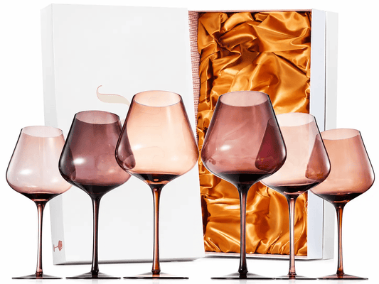 Venus Stemmed Wine Glassware Set | Set Of 6