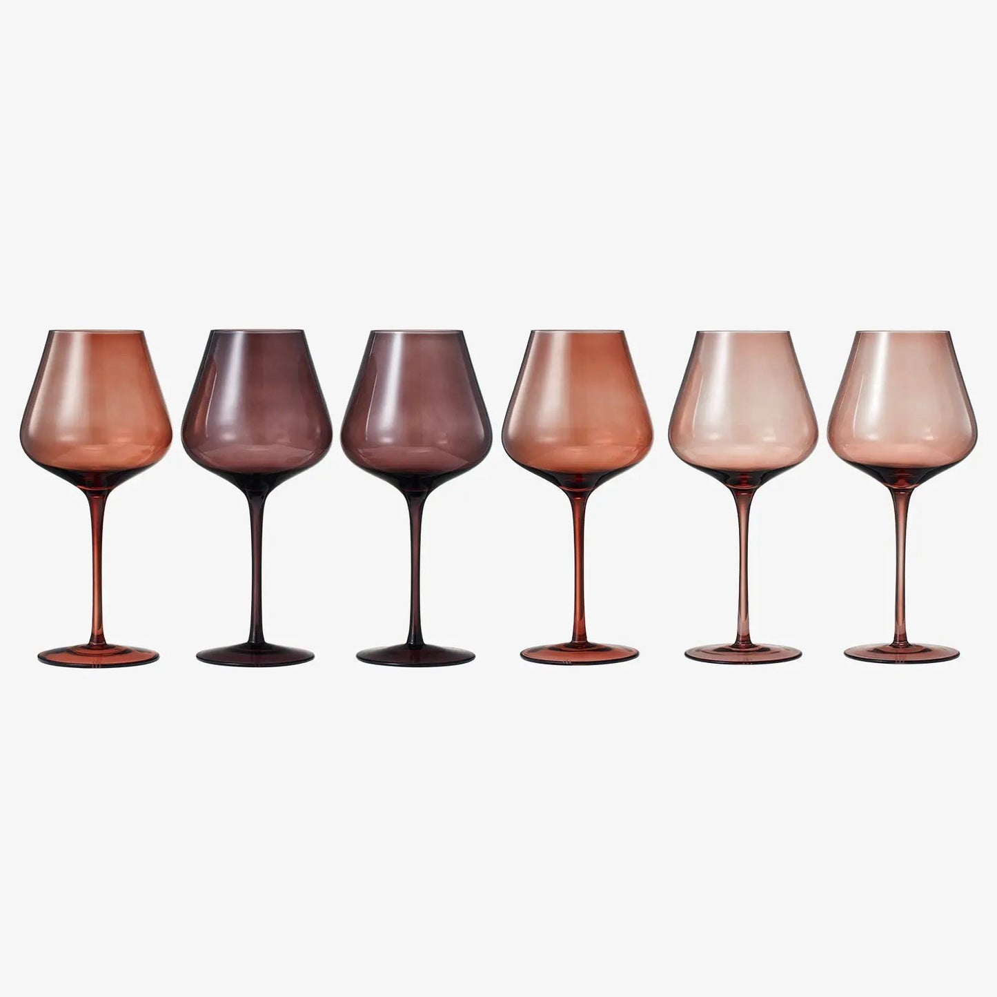 Venus Stemmed Wine Glassware, Set of 6 from PriceLows™