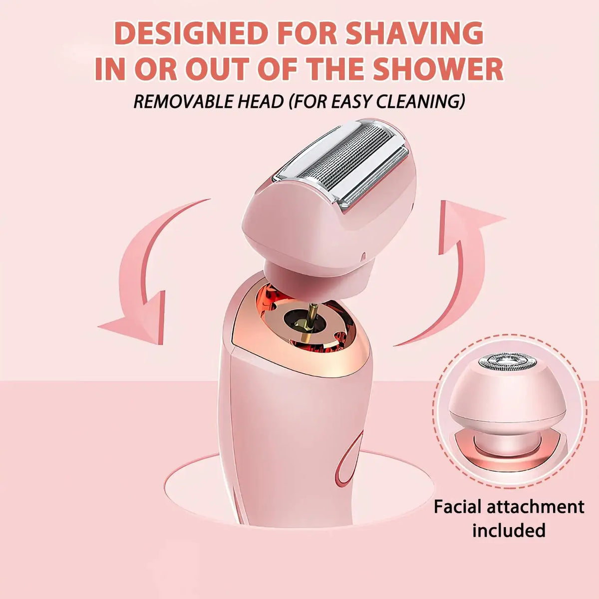 Vimyshow Electric Ladies Shaver | 60 Min Battery Life | PriceLows