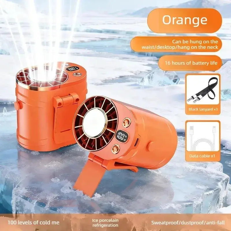 1-3PCS Outdoor Waist Worn Semiconductor Cooling Fan Portable Personal Mini Air Conditioner for Hiking Camping Working from PriceLows™