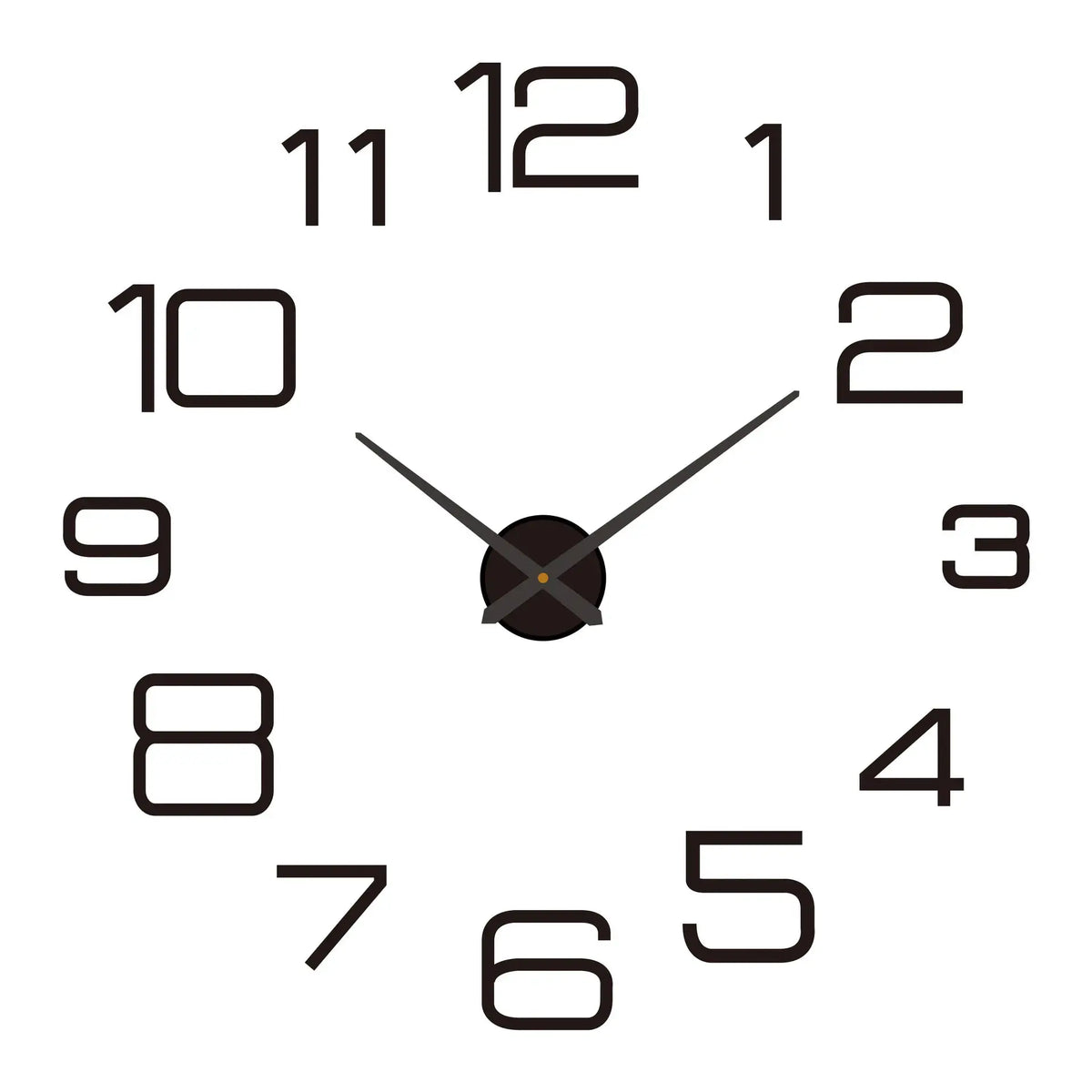 2023 Modern Design Large Wall Clock 3D DIY Quartz Clocks Fashion Watches Acrylic Mirror Stickers Living Room Home Decor Horloge from PriceLows™