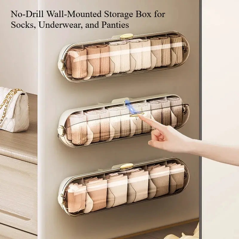 Wall Mount Storage Box | No Drill Holder | PriceLows™