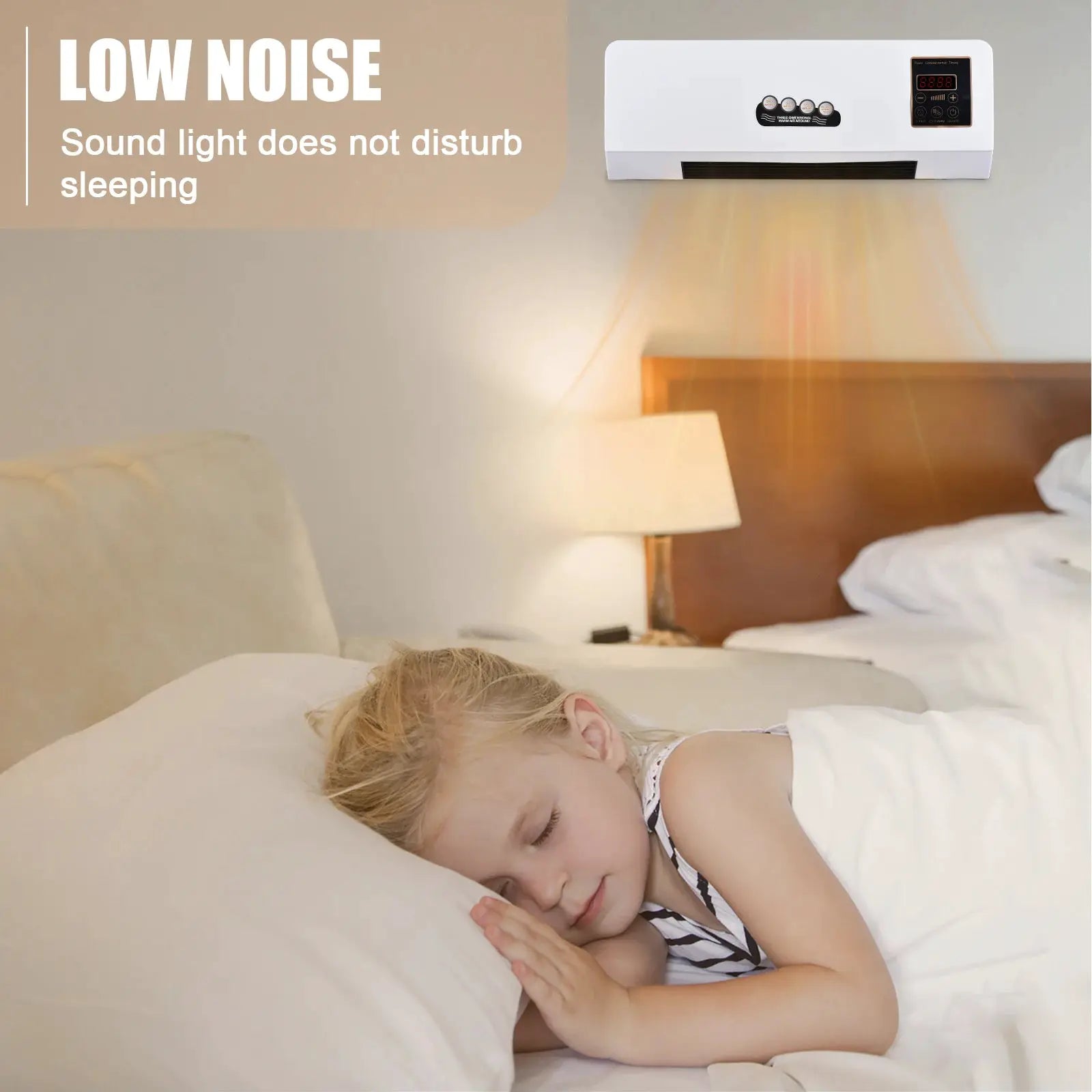 Wall Mounted Heater And Fan | Remote | PriceLows™
