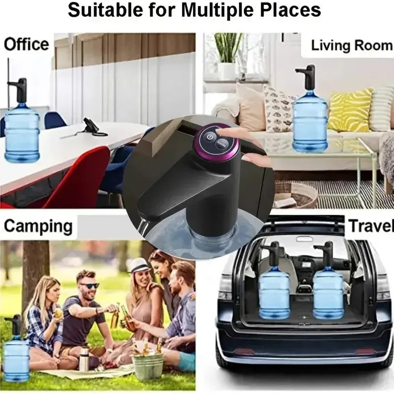 Water Dispenser | Portable 5 Gallon | USB Charging Automatic Pump