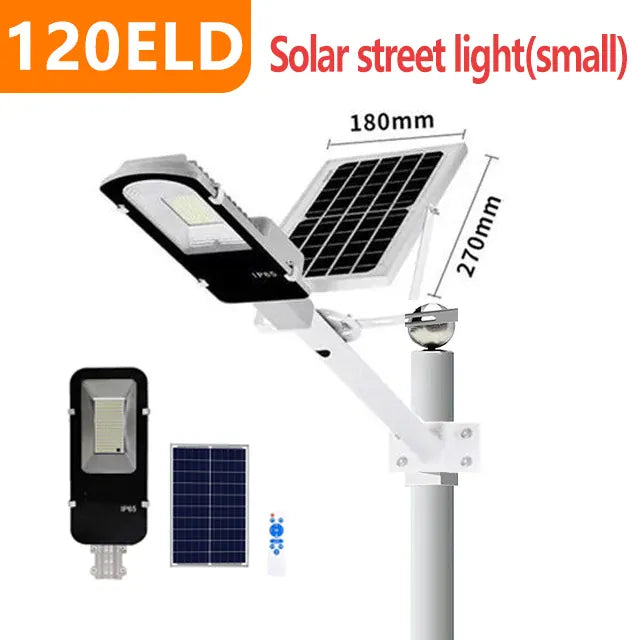 200W Powerful Solar Light Outdoor Solar Street Light 6000mah Waterproof Automatic Dusk to Dawn Street Light For Garage Garden from PriceLows™