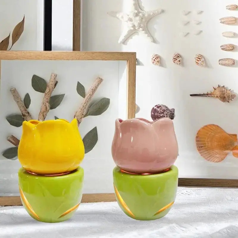 Wax Melt Burner | Ceramic Flower | PriceLows™