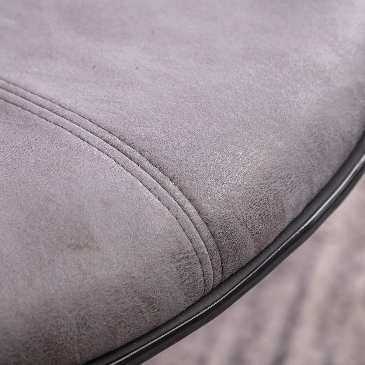 Weathered Gray Upholstery Adjustable Swivel Barstools Set from PriceLows™
