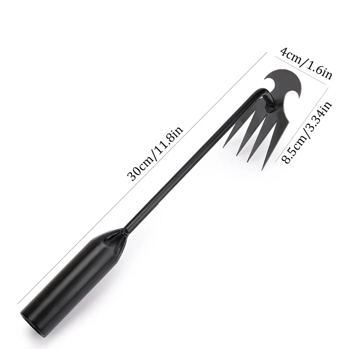 2 In 1 Garden Rake Manual WSeed Grass Rooting Tool Puller Shovel 4 Teeth Weeding Removal Hand Gardening Loose Soil Tool Weeder from PriceLows™