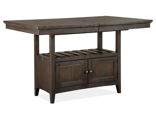 Westley Falls Counter Table | Counter Table | Metal & Veneer | Graphite