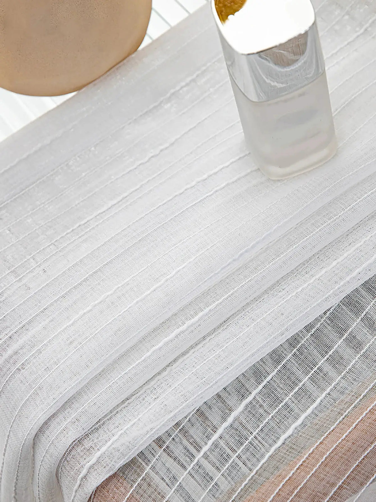 White Tulle Curtains | UV Resistant | PriceLows™