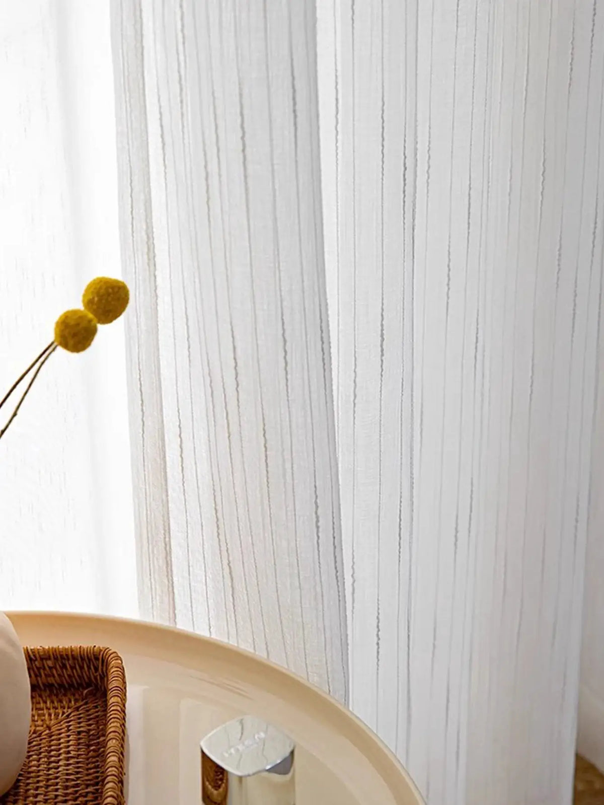 White Tulle Curtains | UV Resistant | PriceLows™