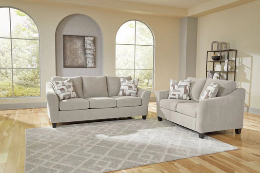 Willarae 2 Pc. Sofa, Loveseat | 2-Piece Set | Living Room Furniture | Taupe
