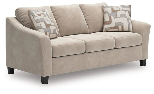 Willarae Queen Sofa Sleeper | 92 x 40 x 40 in | Metal & Wood | Taupe