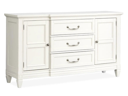 Willowbrook Buffet | 18 x 64 x 36 in | Veneer & Wood | Egg Shell White