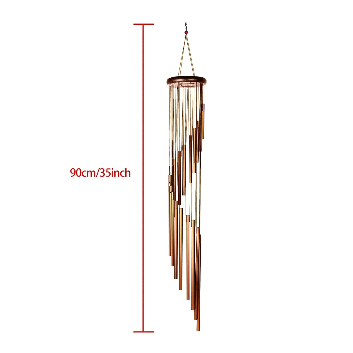 1pc Wind Chime Large Bells Wind Chimes Chapel Home Decor For Garden Outdoor Decoration Decor Gifts Yard Hanging Decor from PriceLows™