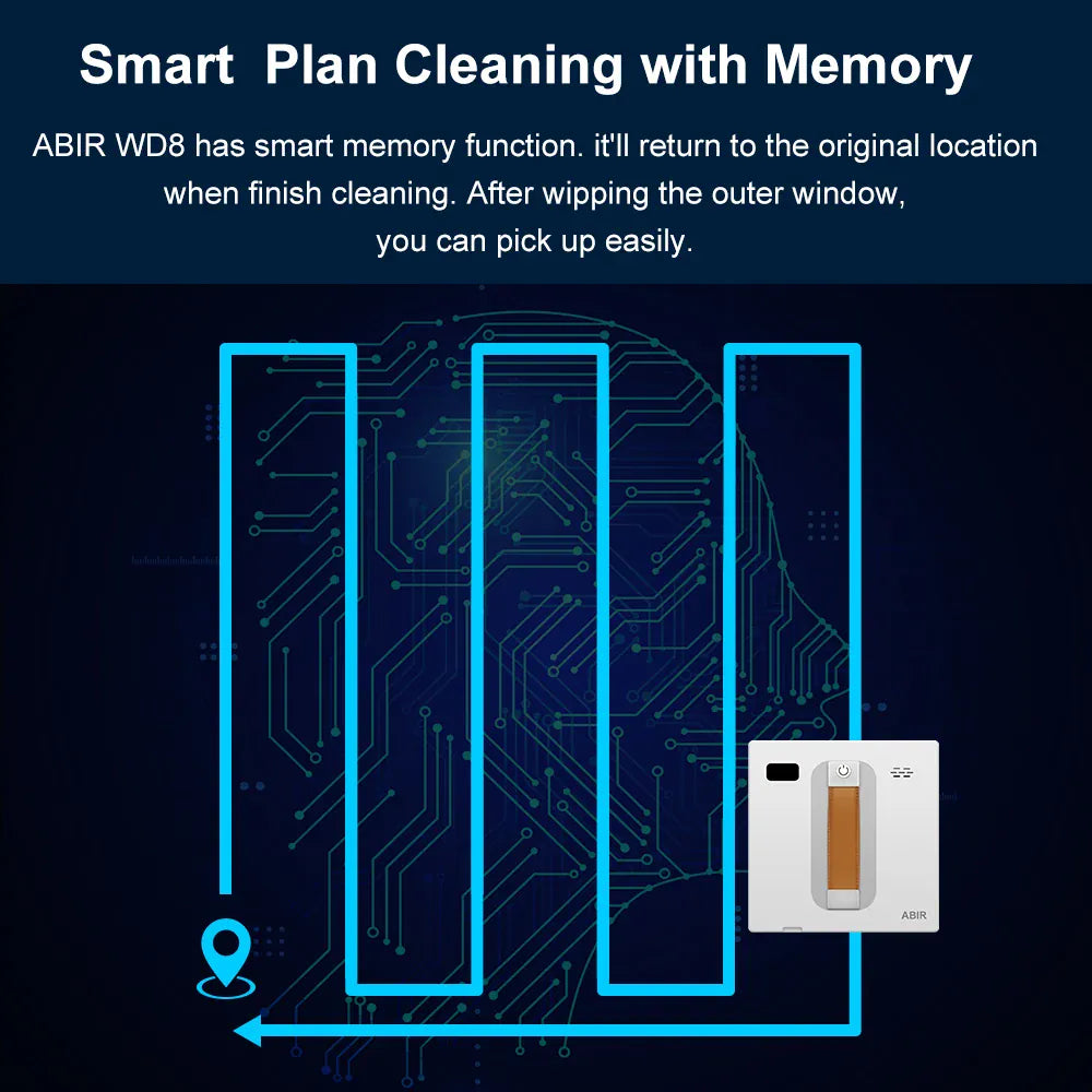 Window Vacuum Robot | Remote Or App | PriceLows™