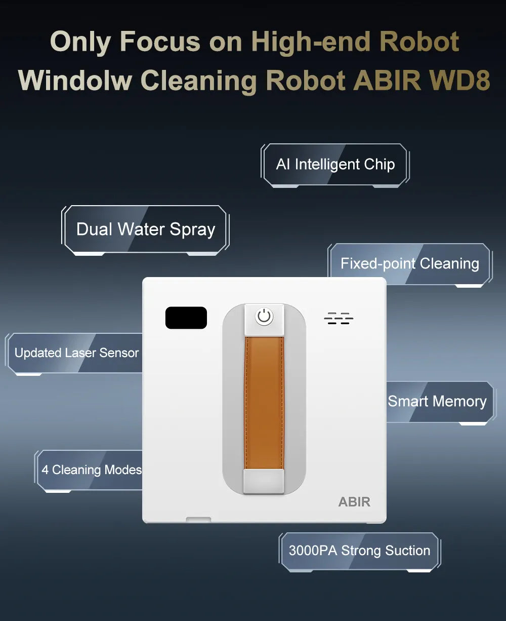 Window Vacuum Robot | Remote Or App | PriceLows™