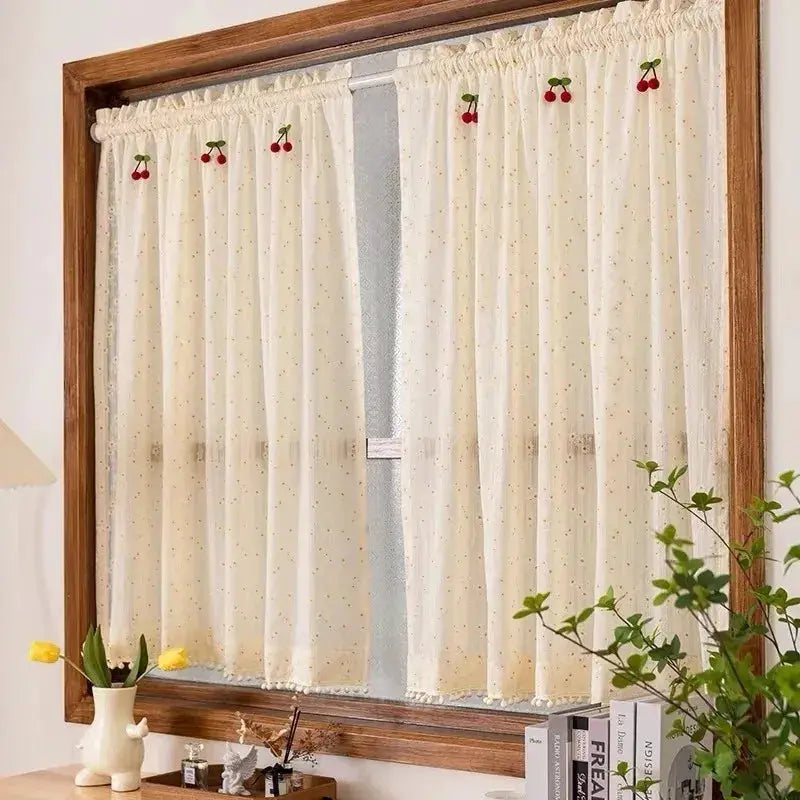 Window Valance | Sheer Daisy Floral | PriceLows™