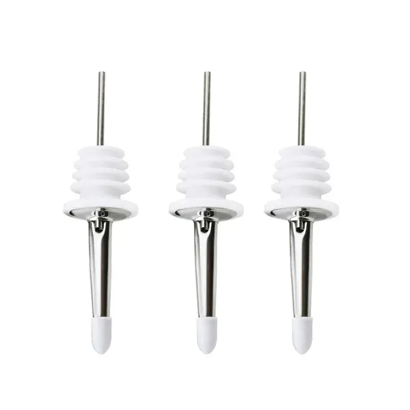UPORS Wine Pourer 2/3Pcs Stainless Steel Alcohol Liquor Spouts Bottle Dispenser Wine Bottle Stopper with Cap Wine Accessories from PriceLows™