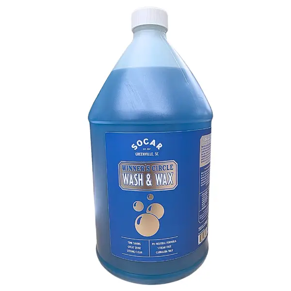 SOCAR Wash n Wax - pH Neutral Car Wash Soap Infused with Carnauba Wax from PriceLows™