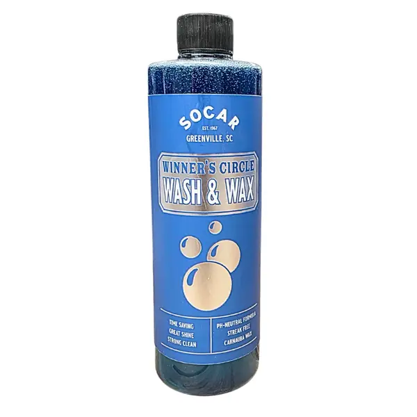 SOCAR Wash n Wax - pH Neutral Car Wash Soap Infused with Carnauba Wax from PriceLows™