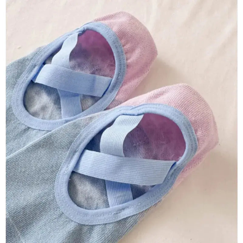 Women No Show Yoga Socks | Silicone Grip Cross Strap | PriceLows™