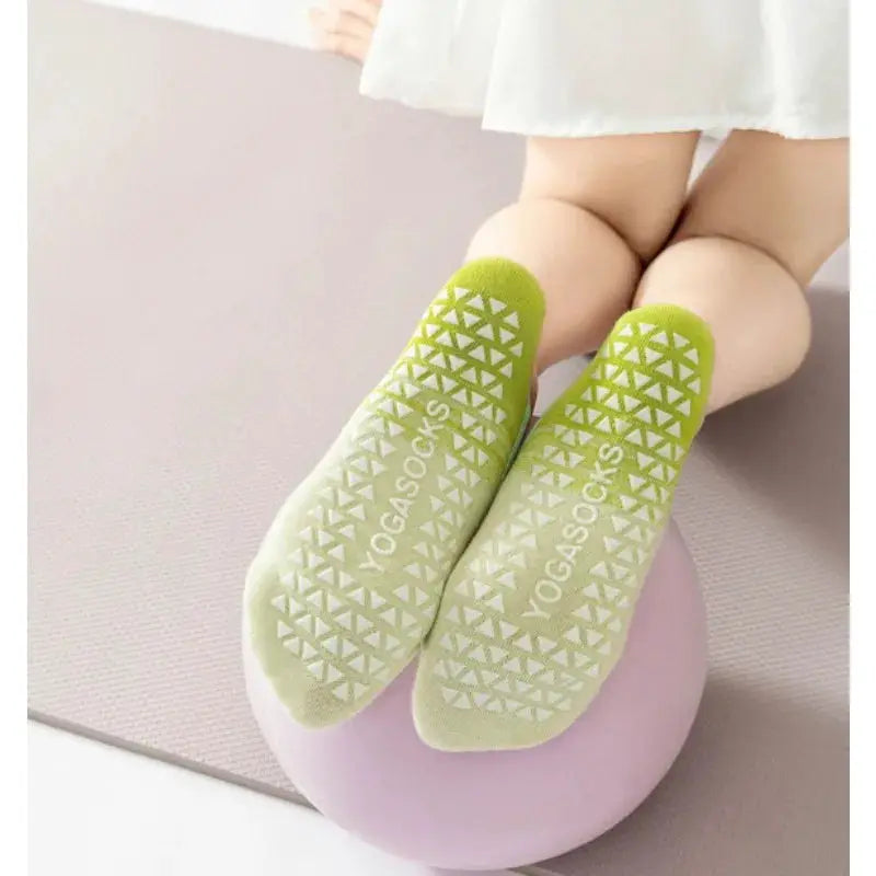 Women No Show Yoga Socks | Silicone Grip Cross Strap | PriceLows™