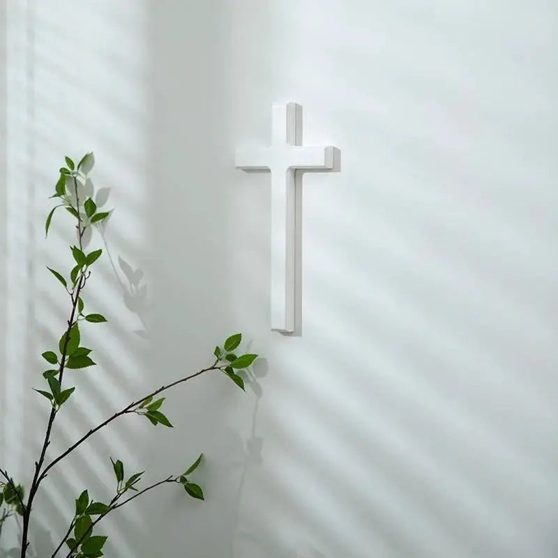 Wood Wall Cross | 1.8cm Thick Solid Wood | PriceLows™