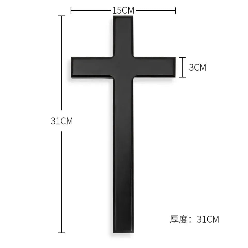 Wooden Wall Cross | 18mm Thick | PriceLows™