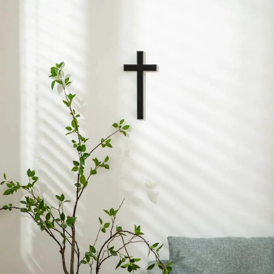 Wooden Wall Cross | 18mm Thick | PriceLows™