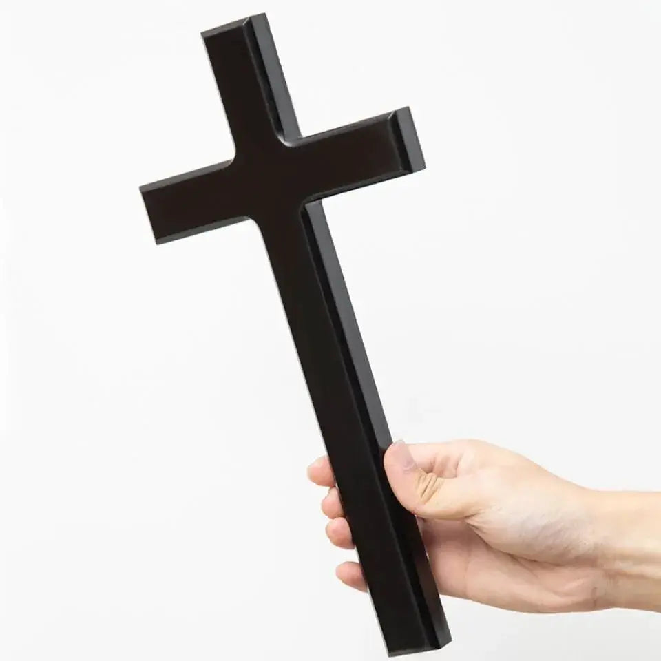 Wooden Wall Cross | 18mm Thick | PriceLows™
