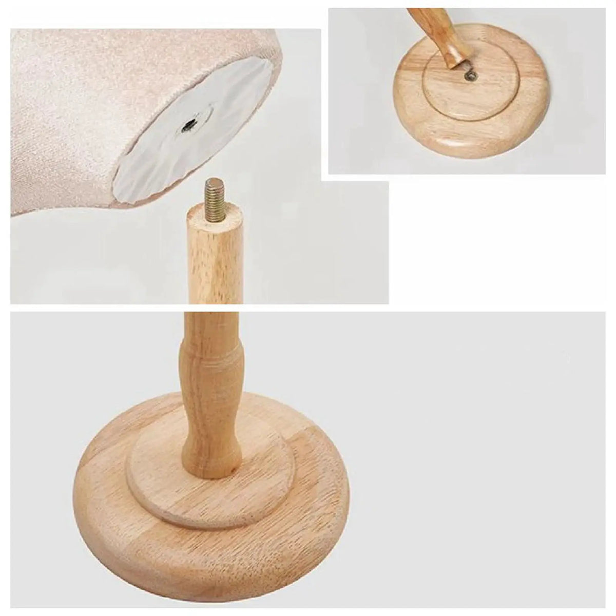 Wooden Wig Stand | Children Size | PriceLows™