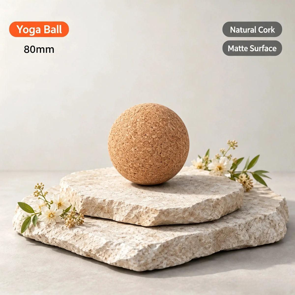 Yoga Block Set | High Density Cork | PriceLows™