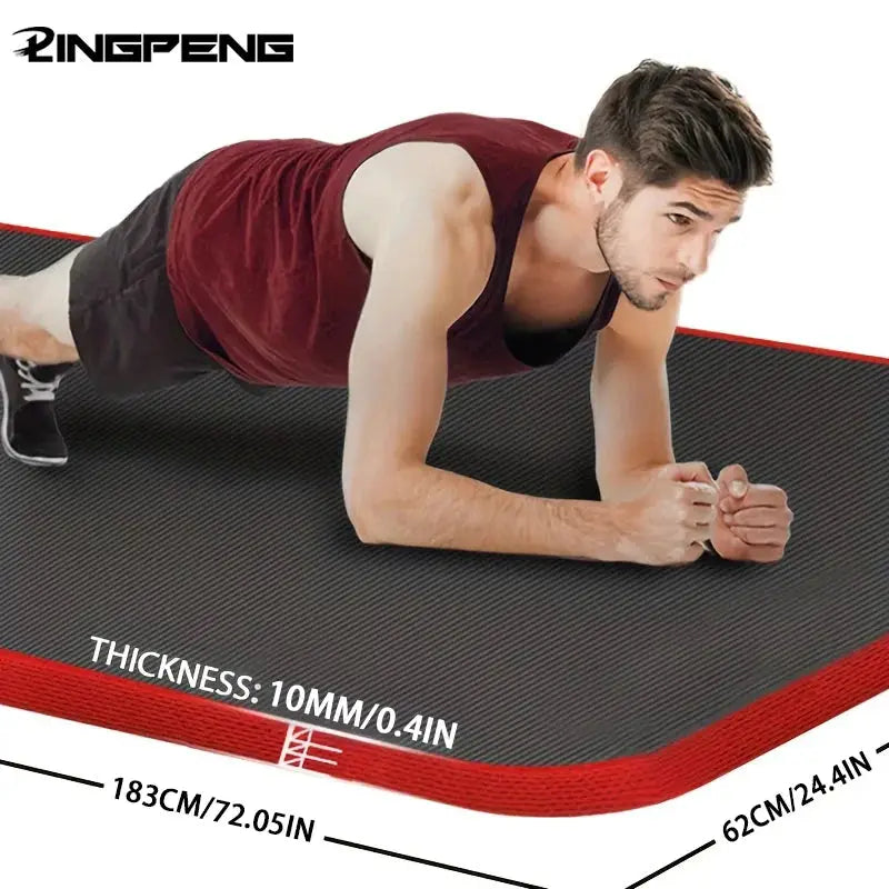 Yoga Mat | 10mm Extra Thick NBR | PriceLows™