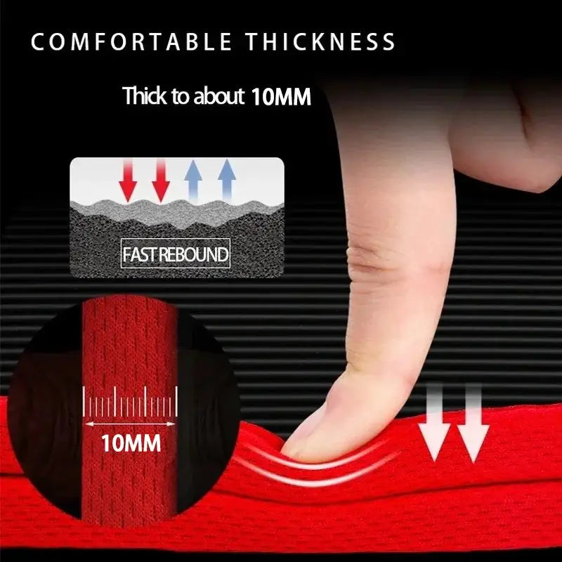 Yoga Mat | 10mm Extra Thick NBR | PriceLows™